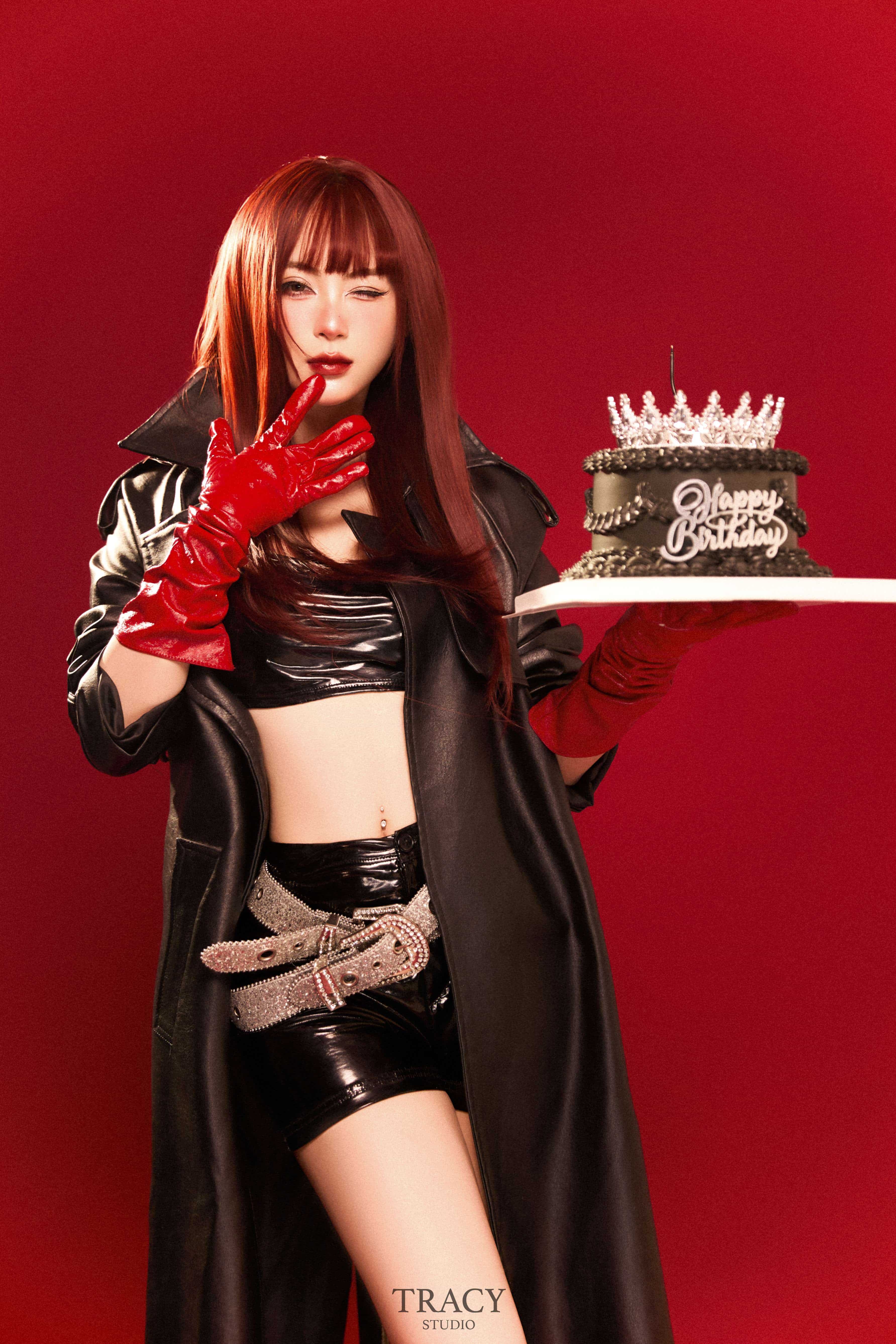 tracy studio chụp concept birthday y2k